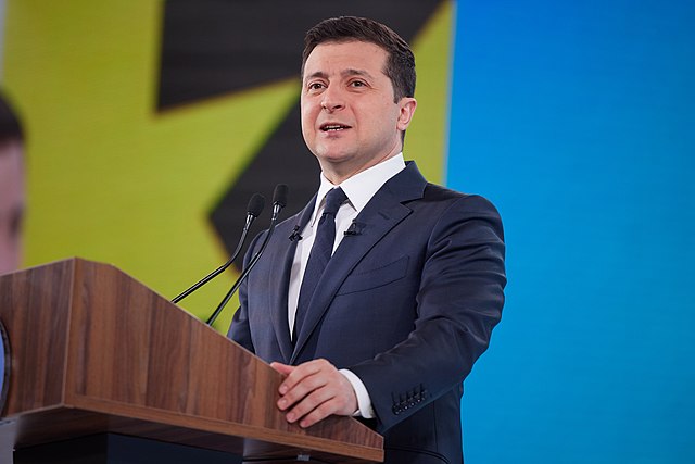 Volodymyr Zelensky, presidente de Ucrania